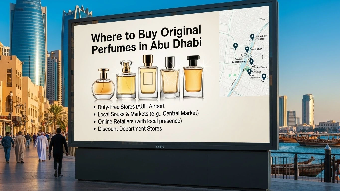 Where to Buy Cheap Original Perfumes in Abu Dhabi